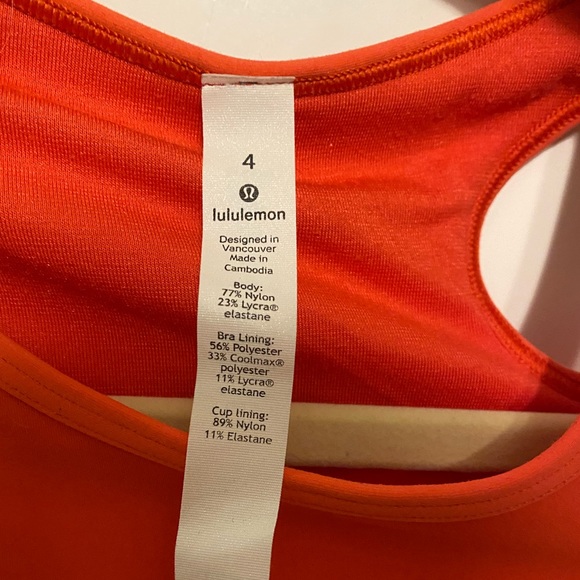 LULULEMON short workout top - Picture 2 of 4
